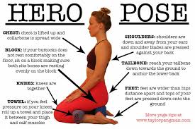 Pin Now Master Later Hero Pose Virasana Step By Step Start By Kneeling On The Ground With The Top O Hero Pose Yoga Prenatal Yoga Poses Essential Yoga Poses