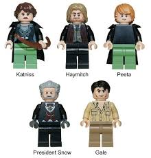 The Hunger Games Lego Hunger Games Hunger Games Characters Peeta