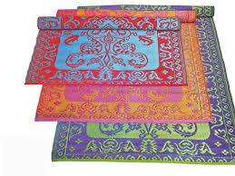 Koko Duotone Plastic Floormat 4 X 6 Modern Outdoor Rugs Outdoor Plastic Rug Plastic Floor Mat