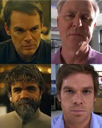 Dexter Morgan's consistent look over 15 years