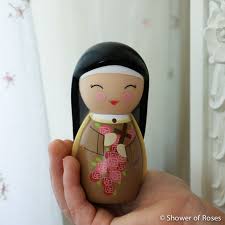 I Think We Have A New Favorite From Shining Light Dolls St Therese Of Lisieux Is Even Cuter In Person Than She Looks On Kokeshi Dolls St Therese Momiji Doll