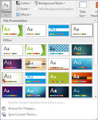 Open the powerpoint file that you want to modify. Use Multiple Themes In One Presentation Office Support