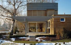 Haus am wannsee is located in bohnsdorf. Haus Am Wannsee Gartenansicht Modern Hauser Berlin Von Nageliarchitekten Houzz