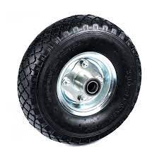 Пневматична гума за ръчна количка Palmonx, Със скоба тиб вал 19 мм,  Диаметър 250 мм - eMAG.bg