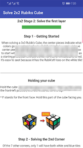 Solve the mighty rubik's cube. How To Solve A Rubik S Cube 2x2 App Store Data Revenue Download Estimates On Play Store