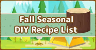 Animal crossing games typically present players with a random map design whenever a new town is created. Acnh Seasonal Diy Recipes Furniture List Animal Crossing Gamewith