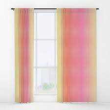 Pale Rainbow Window Curtains Curtains Rainbow Curtains Blackout Curtains