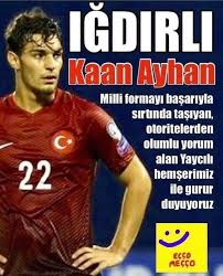 In 2014 he scored two goals and had three other starts in the bundesliga season before breaking the spanish coach's. Igdir Igdir In Gururu Kaan Ayhan Facebook