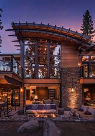 Mountain Home In Martis Valley Boasts Must See Design Elements Brick Exterior House House Designs Exterior House Architecture Design