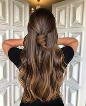 Caramel Mocha Balayage Die Trend Haarfarbe Fur Braunes Haar Haar Styling Haarfarben Braune Haare
