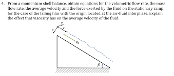 4 is a road movie and at the same time an empathic, summery film. Solved 4 From A Momentum Shell Balance Obtain Equations Chegg Com