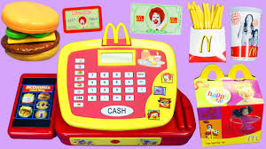 Mcdonalds Toy Cash Register Happy Meal With Surprises Youtube