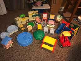 Vintage Lot Of Little Tikes Dollhouse Accessories Furniture Little Tikes Dollhouse Accessories Vintage Toys