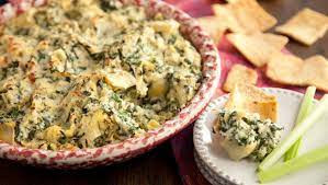 The queen of southern cuisine puts a lighter touch on four favorite recipes. Paula Deen S Hot Spinach Artichoke Dip In A New Light Recipe Diabetes Friendly Recipes Hot Artichoke Spinach Dip Recipes