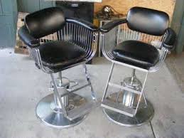 Vintage Salon Chairs For Sale Salon Barber Chairs 1970s Black And Chrome W Spoke Design For Sale Salon Chairs For Sale Vintage Salon Chair