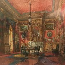Princess Mathilde Bonaparte S Hotel In Paris Rue De Courcelles Small Dining Room And Salon Blanc By Charles Giraud Paris Hotels Dining Room Small Hotel