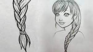 What's the best way to draw a braid? How To Draw Braids Youtube