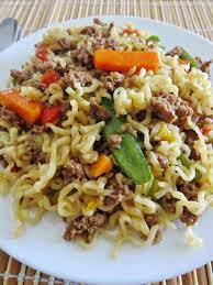 Hamburger Ramen Noodle Skillet Supper Recipe Noodle Recipes Easy Pasta Dishes Beef Ramen Noodle Recipes