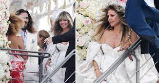 The two were first tied back in march 2018 after they were spotted kissing on set while. Heidi Klum And Tom Kaulitz Have Got Married Again Newsfection