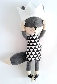 Theo The Fox Made To Order Fox With A Crown Wool Fox Eco Fox Gift For Children Stuffed Fox Toy Fox Kids Roo Dolls Handmade Handmade Toys Gifts For Kids