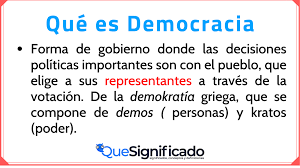 El concepto de democracia es bastante antiguo, deriva de las civilizaciones griegas, en especial esparta y atenas, en las cuales no obstante, lo que hoy se conoce por democracia ha variado a lo largo de la historia. Que Es La Democracia Caracteristicas Origen Ejemplos Valores