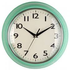 Horloge Murale Vert Menthe Maison Horloge Murale Horloge Horloge Murale Design