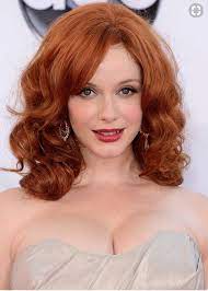 Is it a lot of upkeep? Christina Hendricks Dark Red Hair Red Hair Beautiful Red Hair