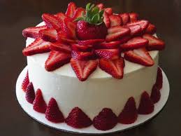 Ricette Torta Fragole E Panna Decorazione Con Panna E Fragola Torta Facile Torte Alimentari Torta Alla Fragola