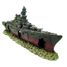 Aquarium Shipwreck Decorations Aquarium Ornaments Fish Tank Decorations Fish Tank