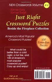 We did not find results for: Just Right Crossword Puzzles Volume 4 Beside The Fireplace Collection Nea Crosswords Quill Driver Books 9781884956645 Amazon Com Books