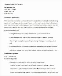 Call Center Supervisor Resume New Call Center Resume Example 9 Free Word Pdf Documents Download Resume Job Resume Samples Call Center