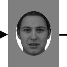 Example anti-expression (anti-happy; right) created by morphing a happy... 