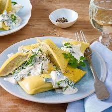 Maultaschen In Mangold Frischkase Sauce Von Buerger Chefkoch Rezept Chefkoch Lebensmittel Essen Essen
