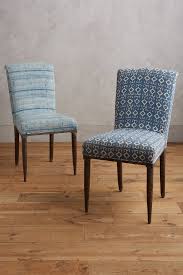 Elza Indigo Dining Chair Fabric Dining Chairs Dining Chairs Chair
