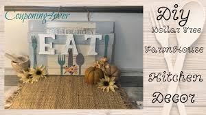 There are farmhouse decorating ideas for the kitchen, living room, bathroom, and bedroom. Diy Dollar Tree Farmhouse Kitchen Wall Decor Youtube