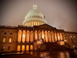 The US Capitol and its Civil War-era dome, in a light rain, last week.