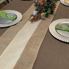 French Country Burlap Table Runner With Ruffles Rustic Table Etsy In 2020 Spring Table Runner Burlap Table Runners Rustic Table Setting