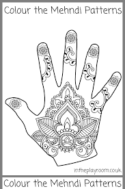 Keep your kids busy doing something fun and creative by printing out free coloring pages. Free Download Mehndi Coloring Pages