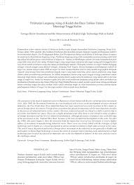 Laporan latihan industri di sme bank malaysia berhad. Pdf Pelaburan Langsung Asing Di Kedah Dan Daya Tarikan Taman Teknologi Tinggi Kulim Foreign Direct Investment And The Attractiveness Of Kulim High Technology Park In Kedah