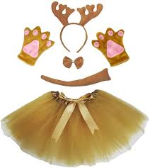 Maybe you would like to learn more about one of these? Petitebelle Diadema Bowtie Guantes De Cola Tutu Nina Disfraz De 5 Piezas Un Tamano Brown De Navidad Del Reno Amazon Es Juguetes Y Juegos