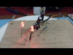Rangkaian lampu flip flop alat dan bahan : Rangkaian Lampu Hias Kelap Kelip Lampukita