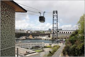 Le téléphérique en maintenance annuelle à compter du 10 mai. Telepherique De Brest Fotos Bahnbilder De