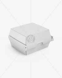 Designed by professional graphic designers and. Paper Burger Box Mockup Half Side View High Angle Shot In Box Mockups On Yellow Images Object Mockups Box Mockup Burger Box High Angle Shot