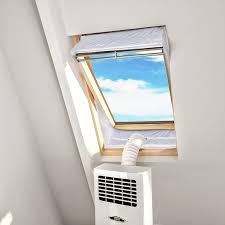 All air conditioners, including your casement/slider unit, extract moisture from the air, process it in the machine, then expel it. Hoomee Centre Pivot Roof Window Sealing Kit For Portable Air Condition