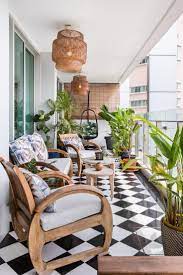 This Old School Cool Apartment Has The Best View Hands Down Apartment Balcony Decorating Small Apartment Balcony Ideas Balcony Decor