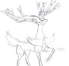 Our free coloring pages for adults and kids, range from star wars to mickey mouse. Xerneas By Silentlightness On Deviantart