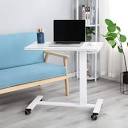 Amazon.com: Furist Bed Desk,Beside Table,Hospital Overbed Table ...