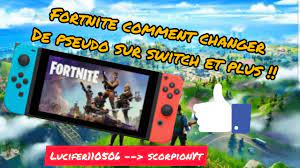 Tuto comment changer son pseudo fortnite battle royale youtube. Comment Changer Son Pseudo Fortnite Sur Switch Et Plus Youtube