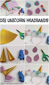 Gorgeous Diy Unicorn Headband Craft For Kids Diy Unicorn Headband Headband Crafts Unicorn Headband