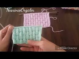 Bu Orgu Modeli Anlatim Videosunda Ormesi Kolay Ve Bir O Kadar Da Zevkli Hasir Orgu Modeli Yapimi Gosterilmistir 2020 Orgu Baby Knitting Patterns Orgu Ilmekleri